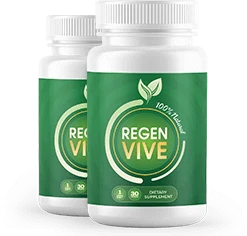 RegenVive natural blood sugar formula bottles